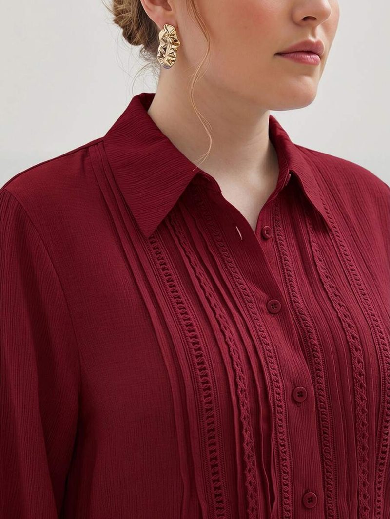 Camisa romántica